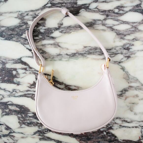 Celine Handbags - Celine Mini Smooth Calfskin Ava Shoulder Bag in Peony Gold HW w/ Entrupy COA